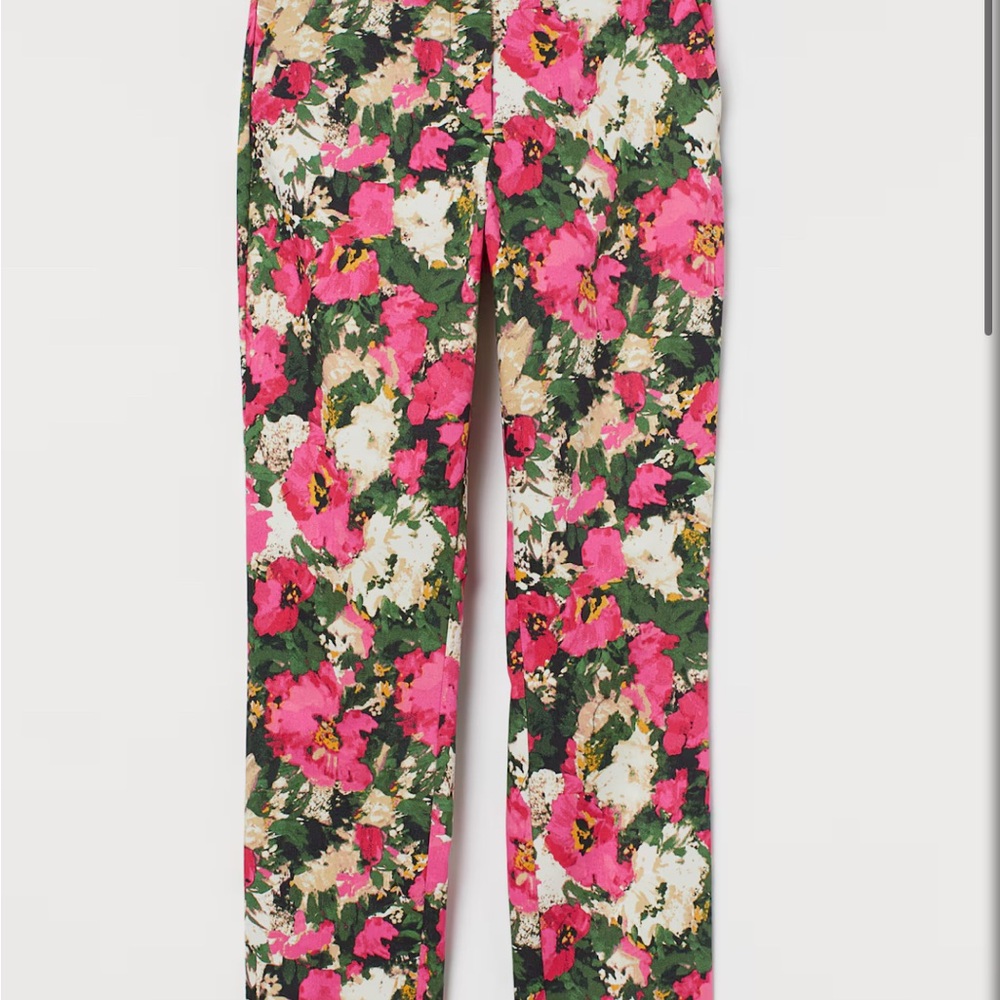 Floral Print Pants